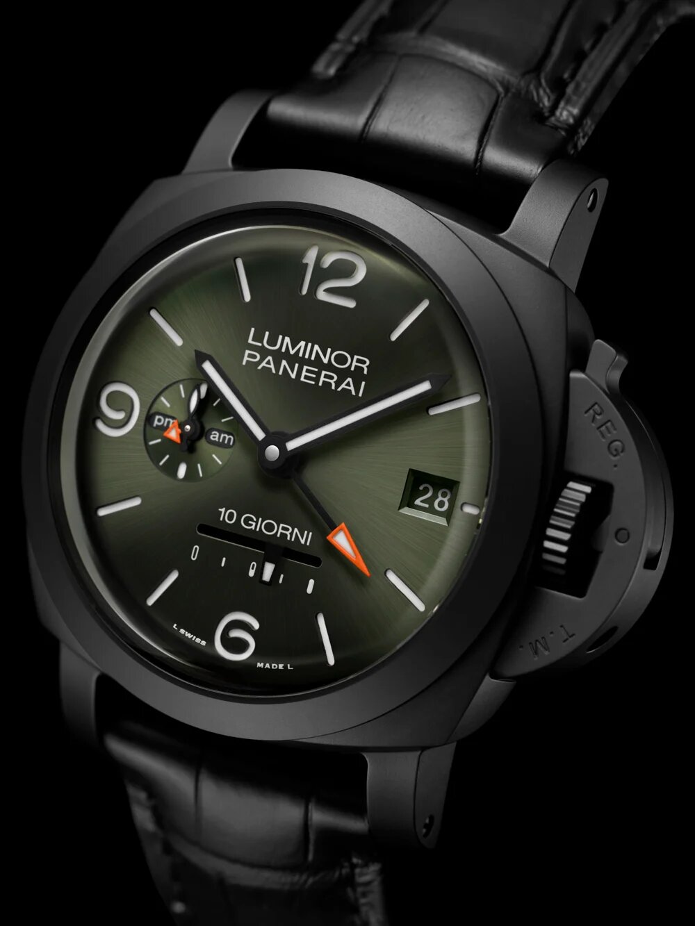 Panerai Luminor Dieci Giorni GMT ceramica PAM01483 Replica